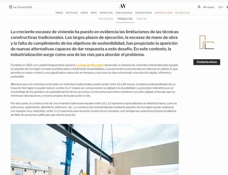 NOTICIA ARQUITECTURA VIVA