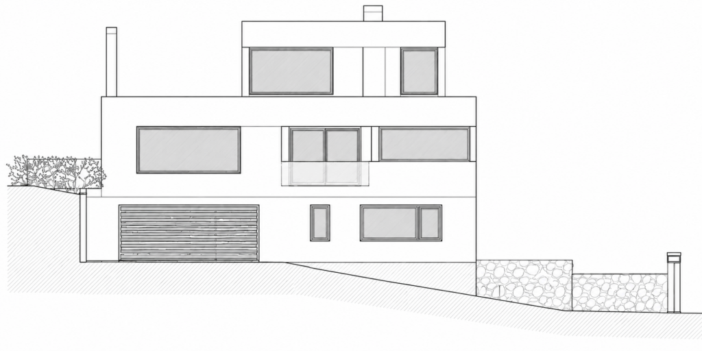 Plano de la casa de hormigón Palacios 382 (lámina 5 de 5)