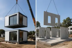 vivienda modular vs prefabricada de hormigón