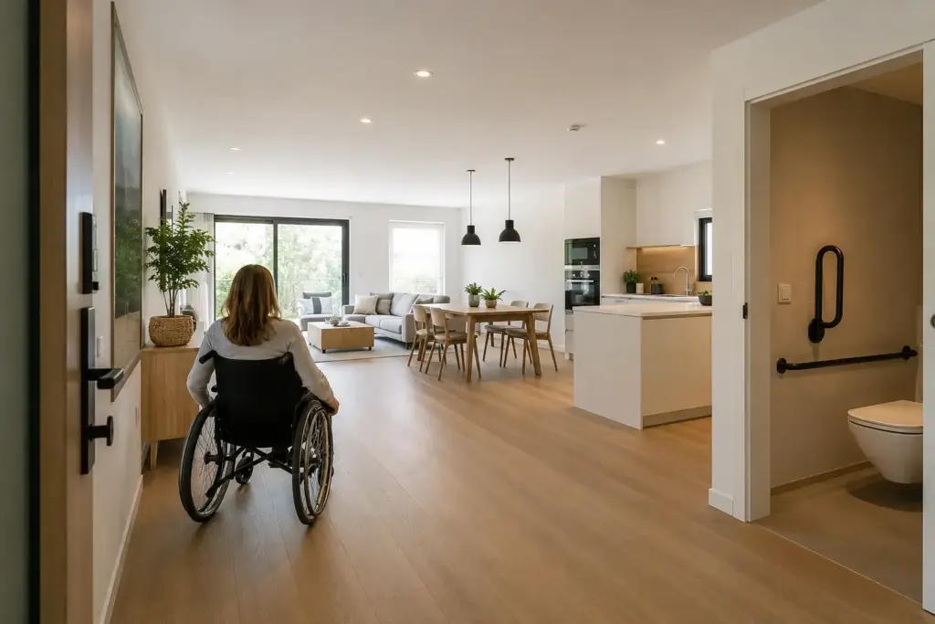 Viviendas accesibles para personas con discapacidad
