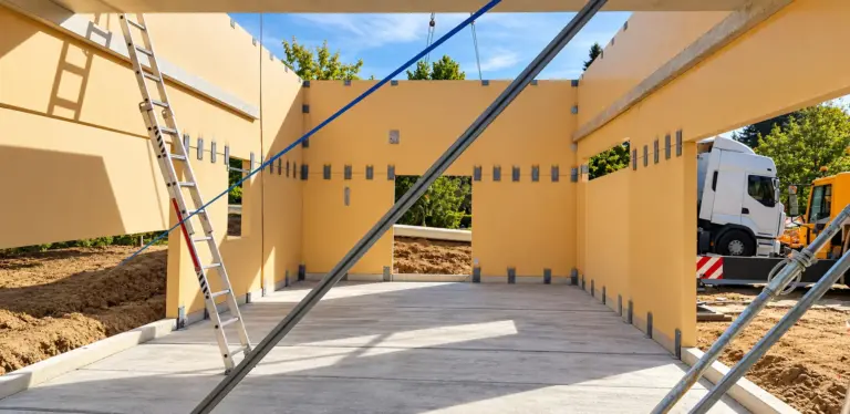 Imagen de Colegio El Dragón en construcción