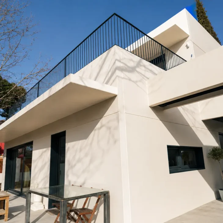 Fachada de hormigón